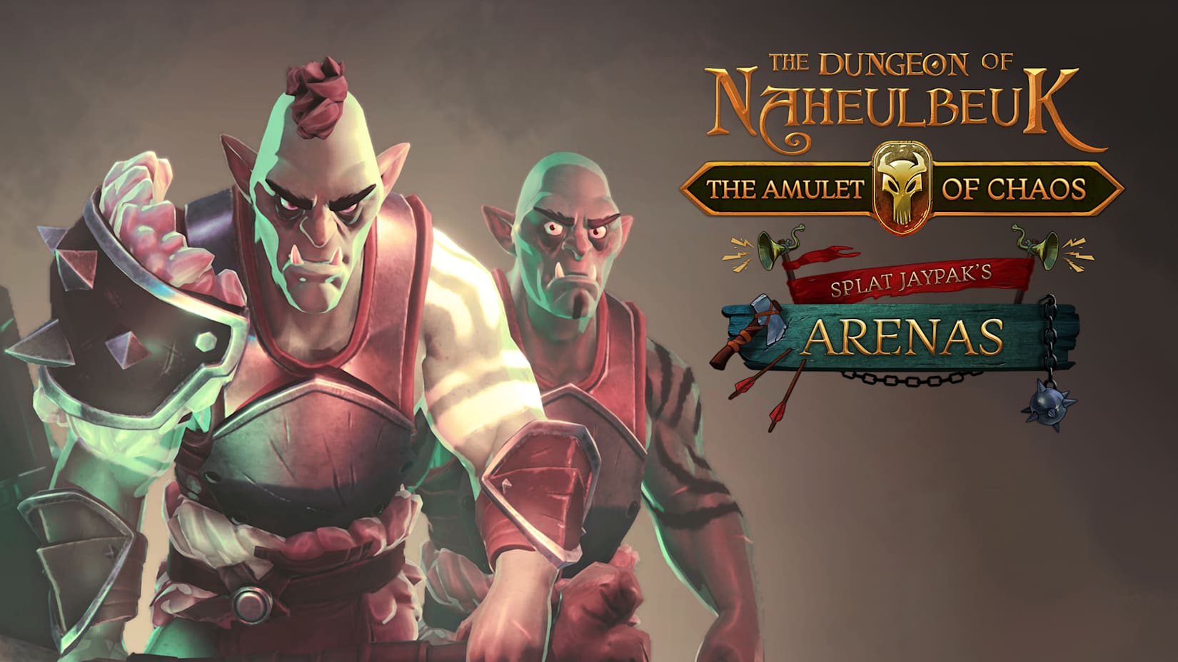 The Dungeon of Naheulbeuk: The Amulet of Chaos - Chicken Edition DLC: Splat Jaypak's Arenas 封面