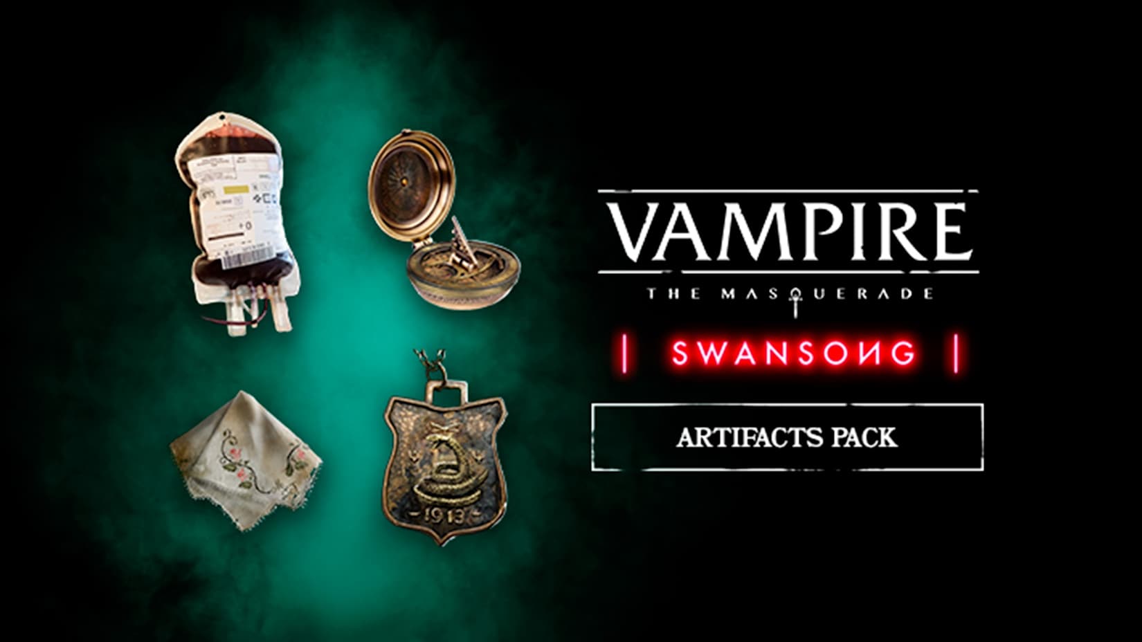 Capa de Vampire: The Masquerade - Swansong Artifacts Pack