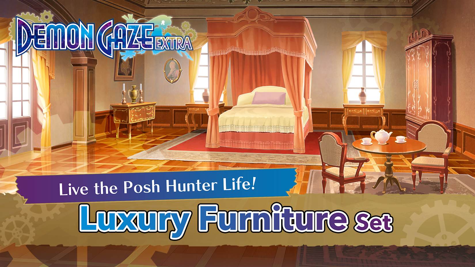 Conjunto de mobiliário de luxo — Vida luxuosa de caçador! 封面