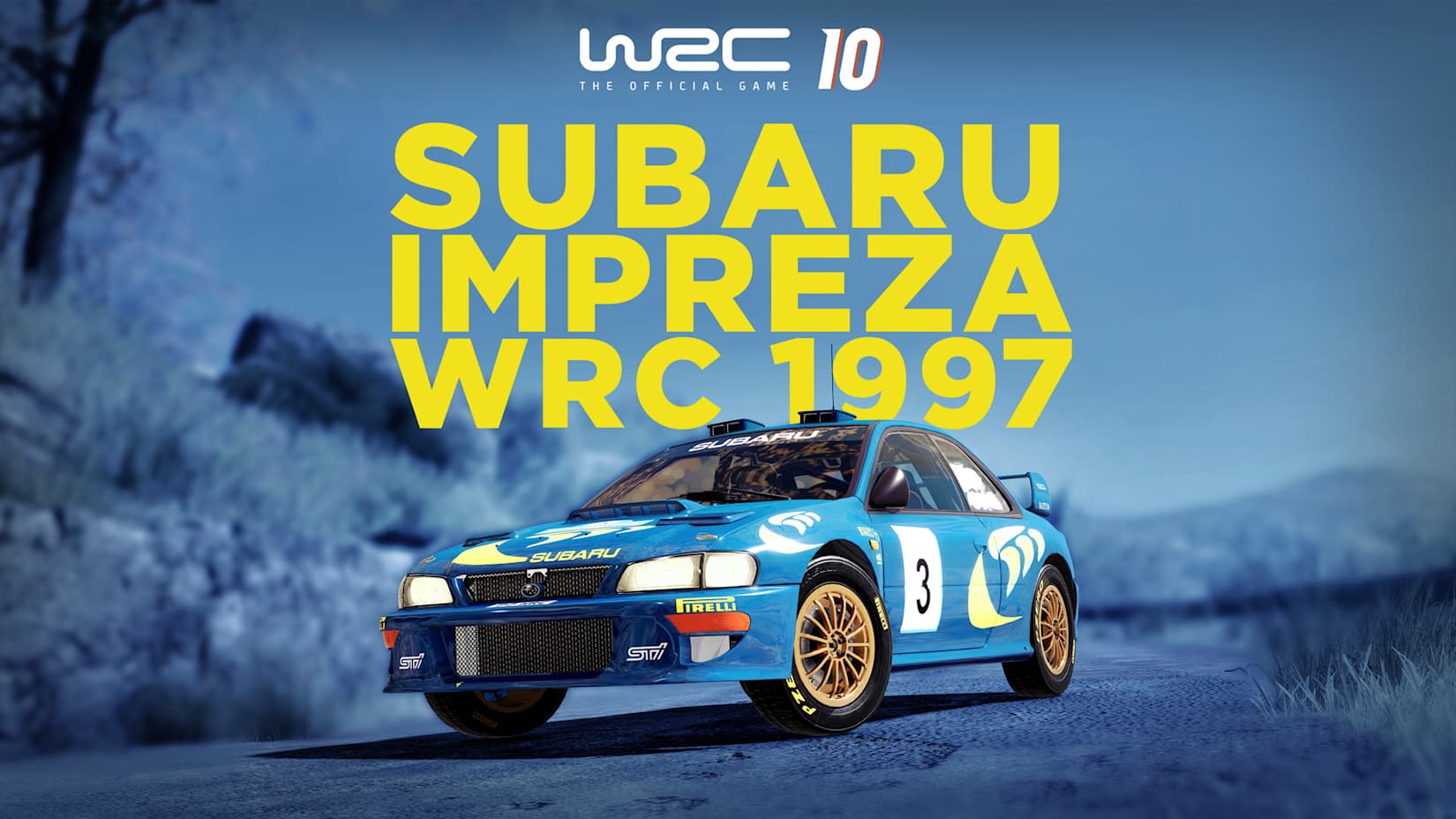 Capa de WRC 10 Subaru Impreza WRC 1997