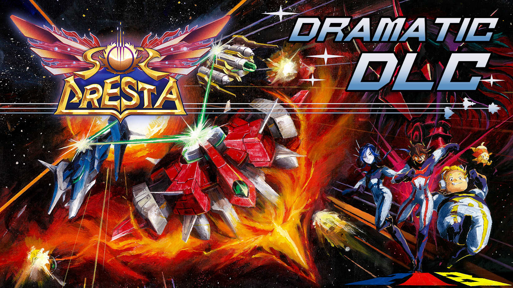 Capa de DLC Dramático de SOL CRESTA