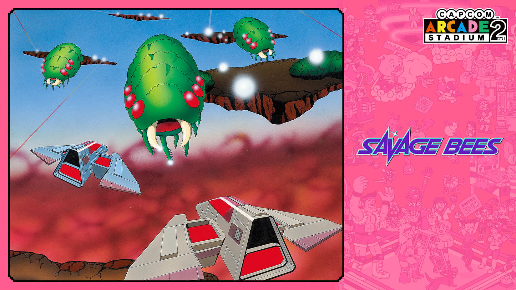 Capcom Arcade 2nd Stadium: Savage Bees 封面