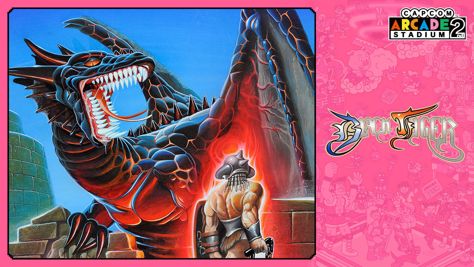 Capcom Arcade 2nd Stadium: Black Tiger 封面