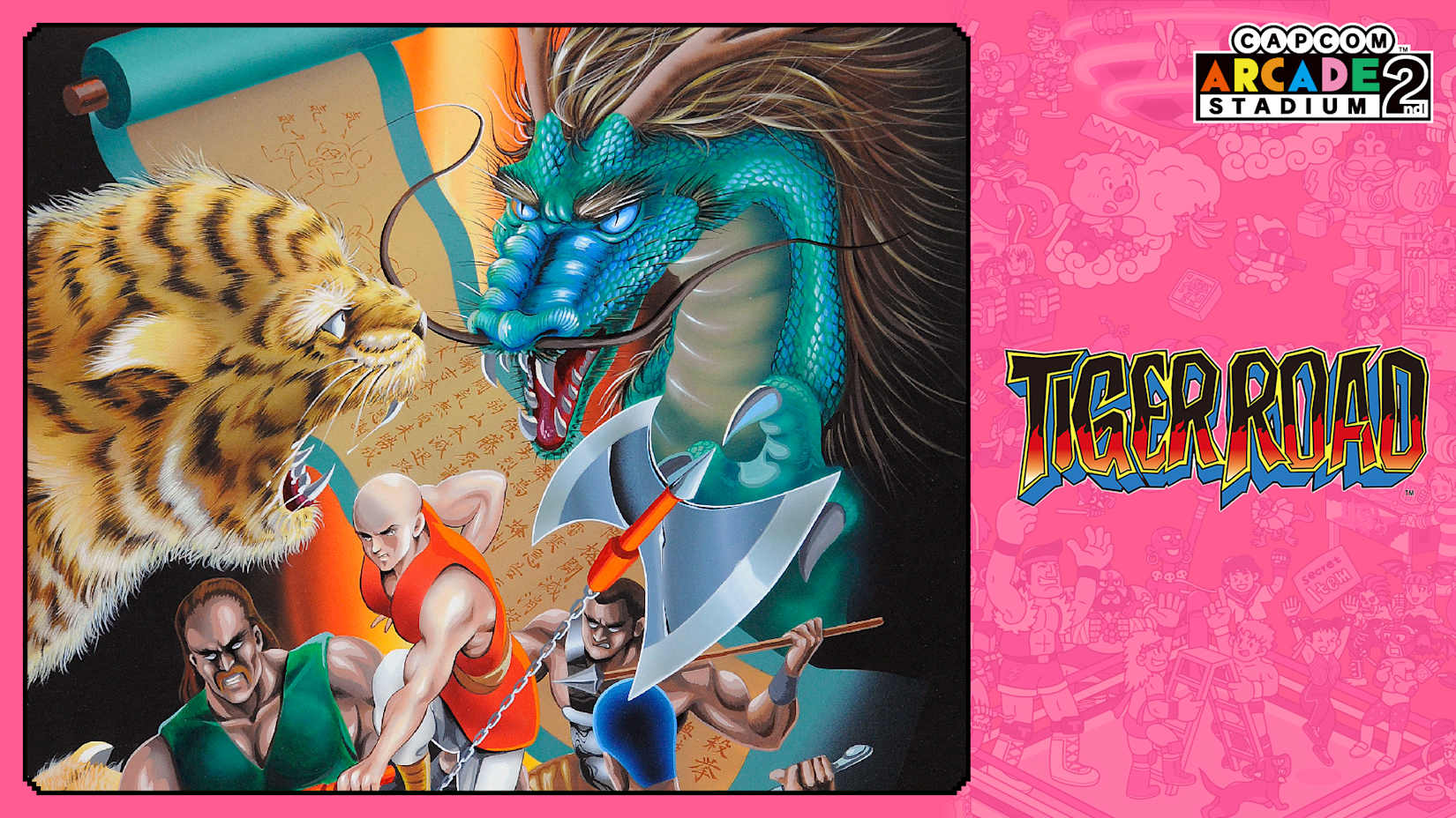 Capcom Arcade 2nd Stadium: Tiger Road 封面