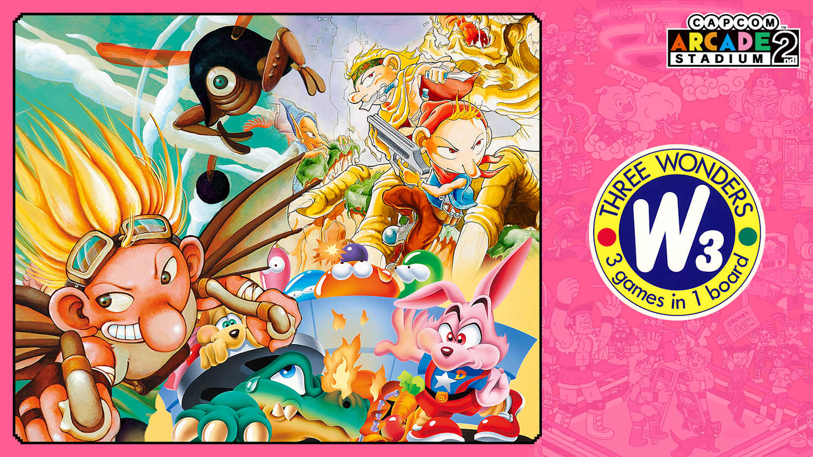 Capcom Arcade 2nd Stadium: Three Wonders 封面