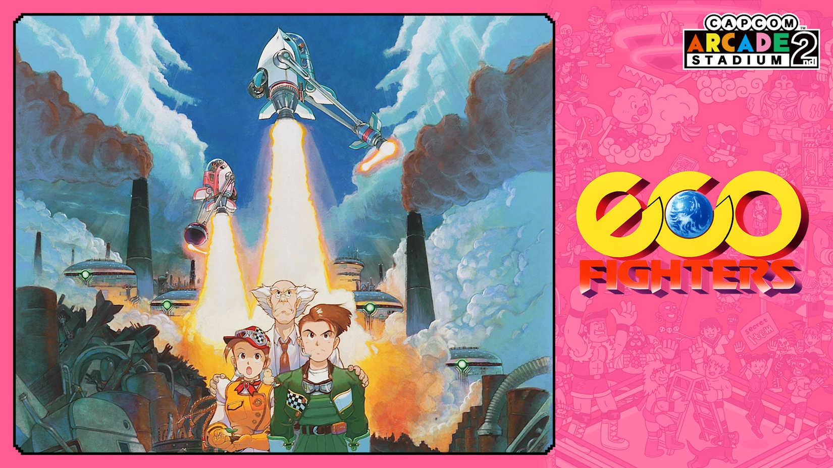 Capcom Arcade 2nd Stadium: Eco Fighters 封面