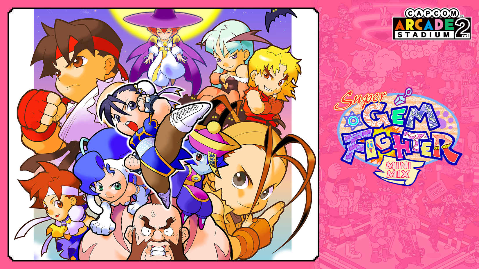 Capcom Arcade 2nd Stadium: Super Gem Fighter Mini Mix 封面
