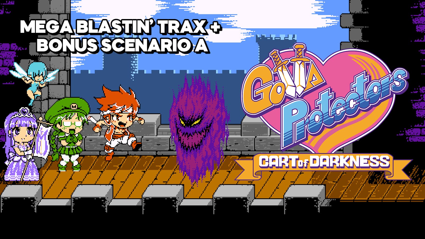 Capa de Gotta Protectors: Cart of Darkness DLC Pack 1: Mega Blastin' Trax + Bonus Scenario A