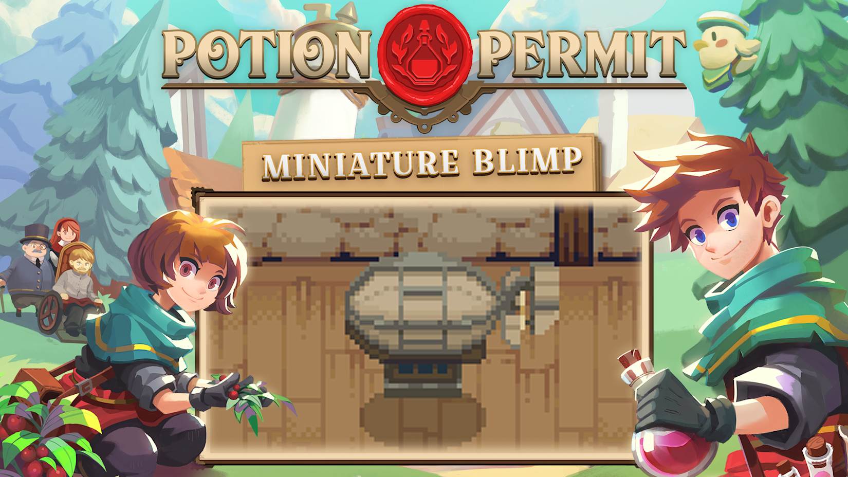 Capa de Potion Permit - Miniature Blimp