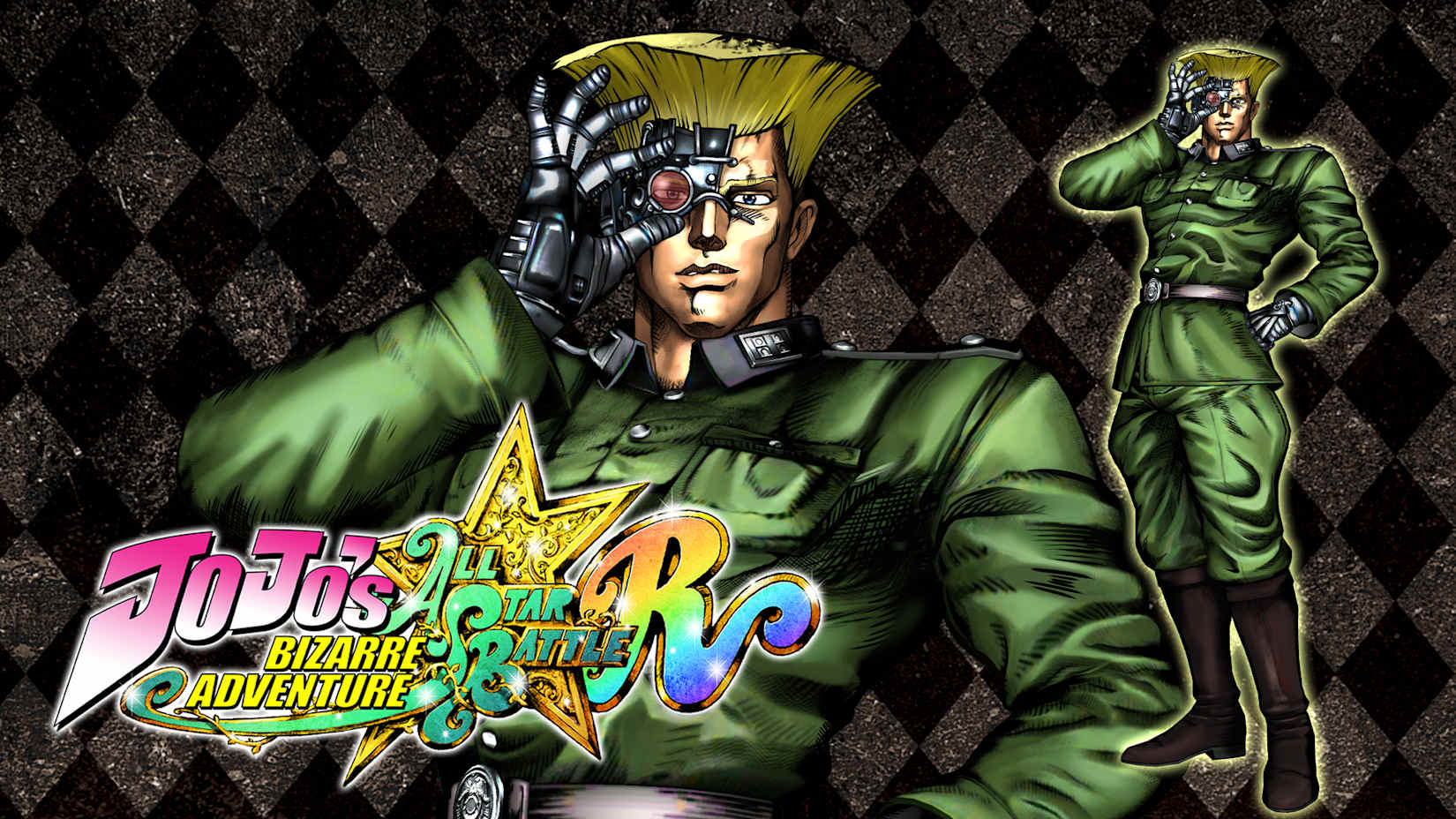 Capa de JoJo's Bizarre Adventure: All-Star Battle R - Rudol von Stroheim DLC