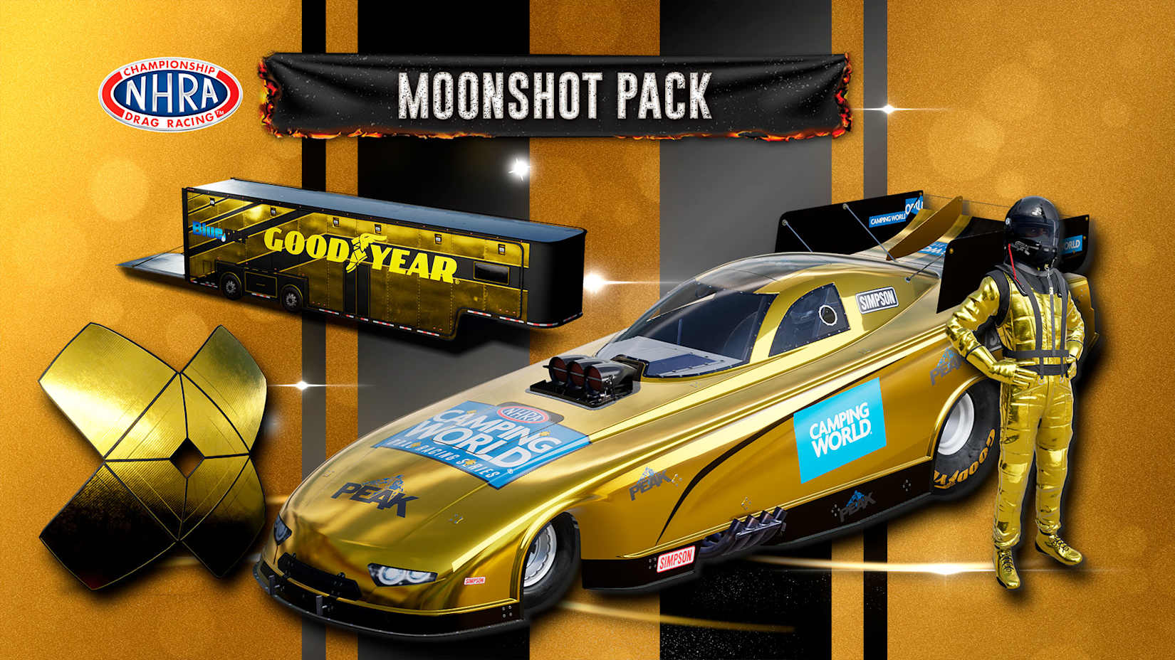 NHRA Championship Drag Racing: Speed for All – Moonshot Pack 封面