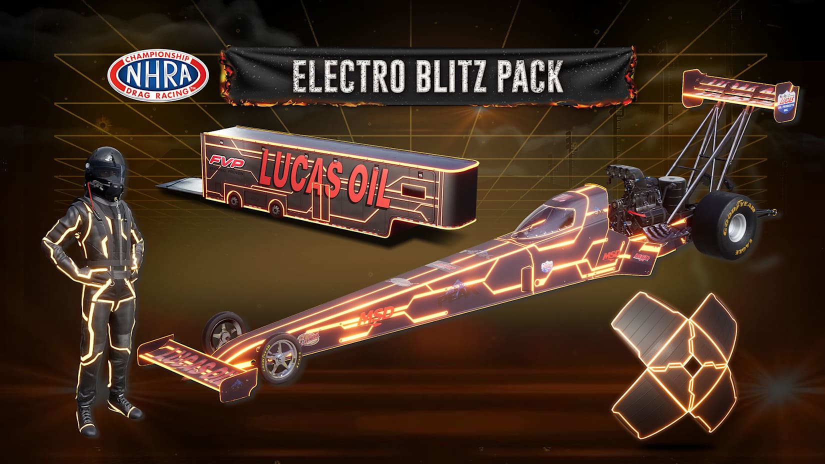 NHRA Championship Drag Racing: Speed for All - Electro Blitz Pack 封面