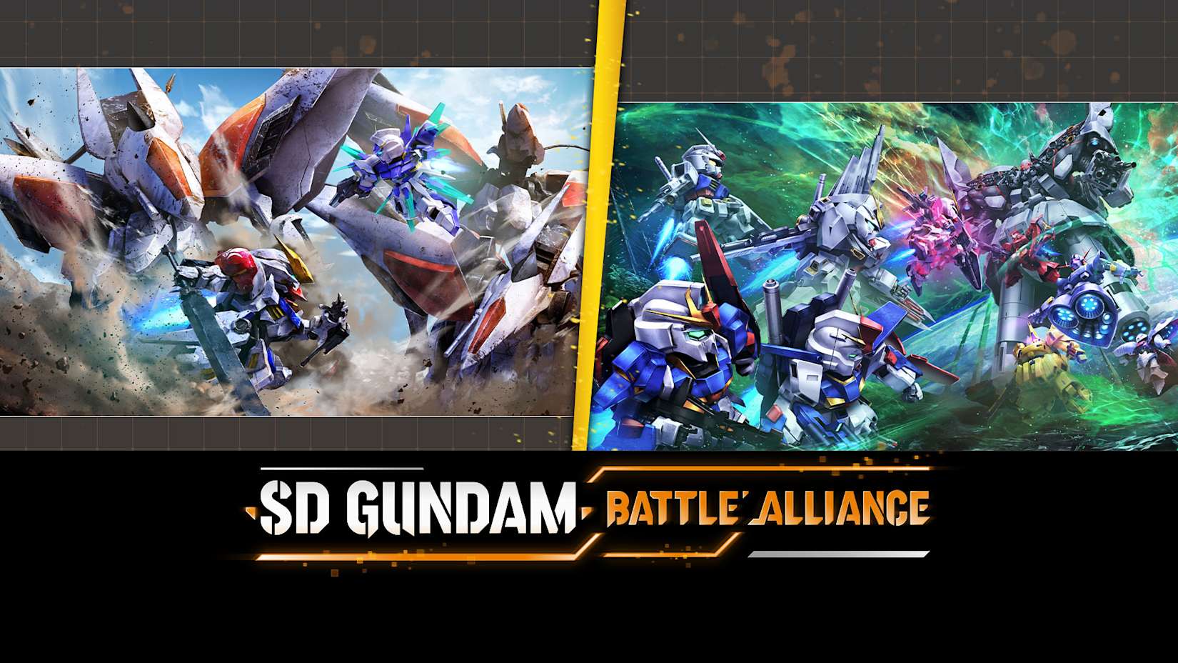 Capa de SD GUNDAM BATTLE ALLIANCE: Pacote de Unidades e Cenários 1