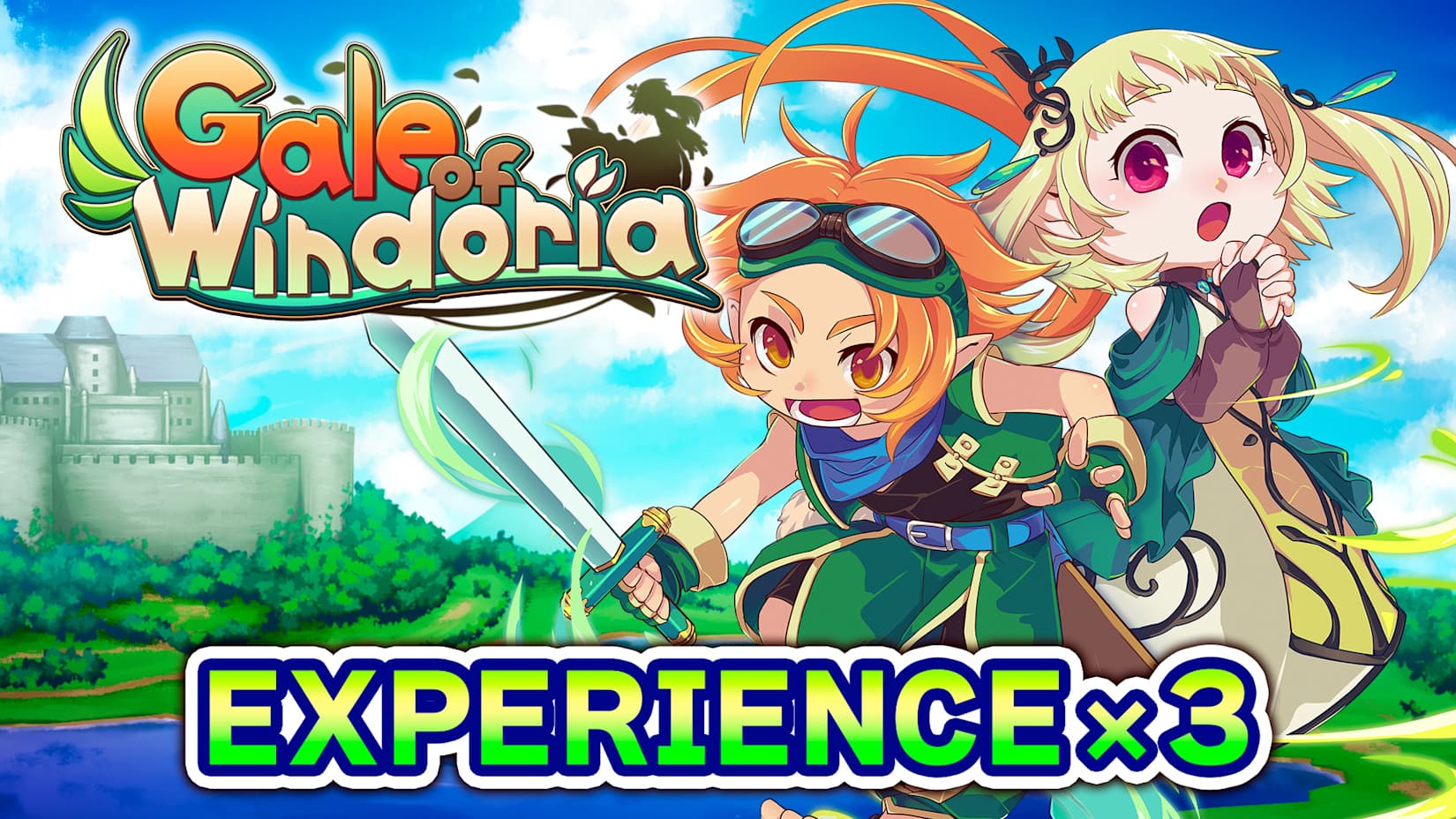 Capa de Experience x3 - Gale of Windoria
