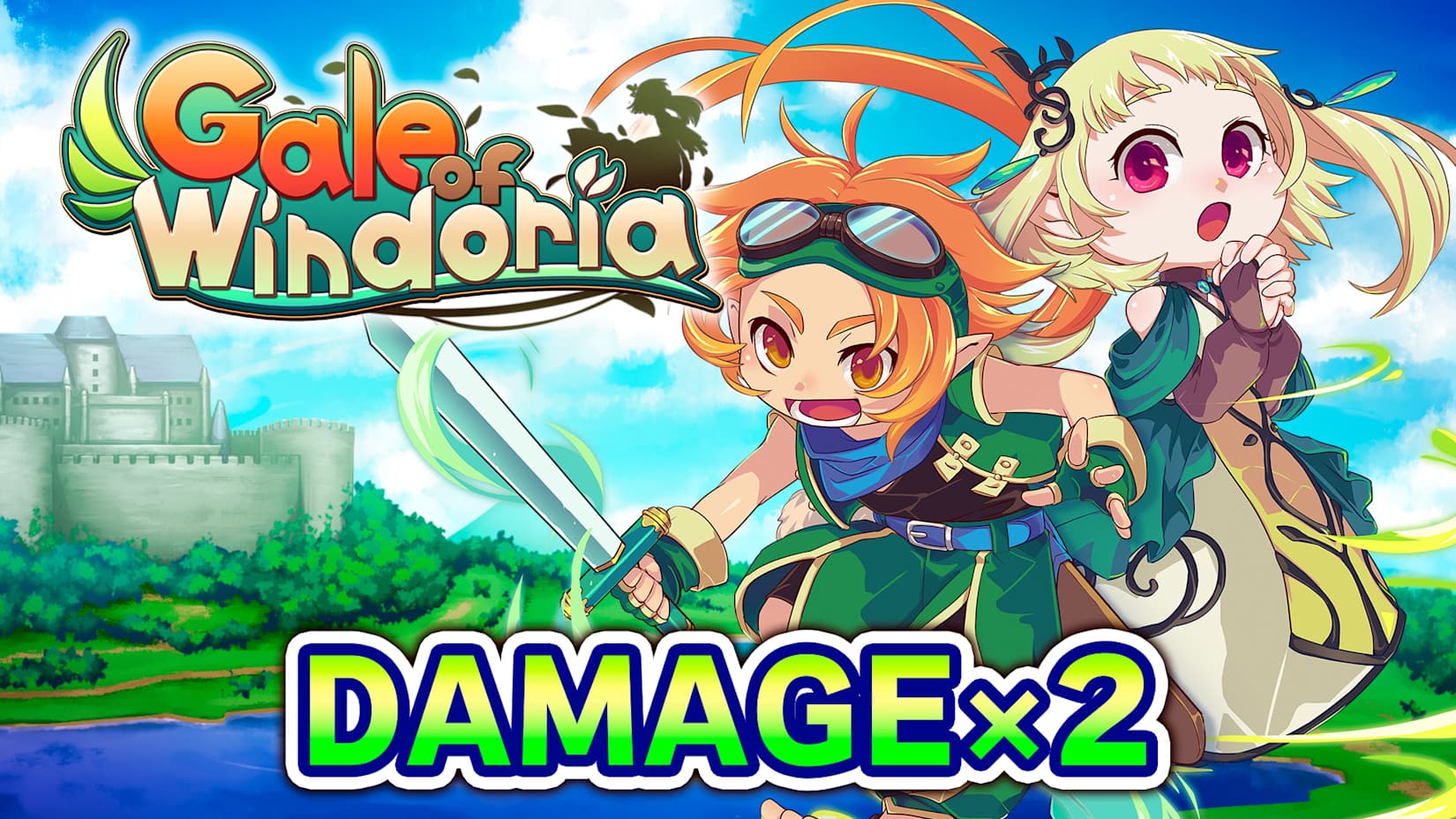 Capa de Damage x2 - Gale of Windoria