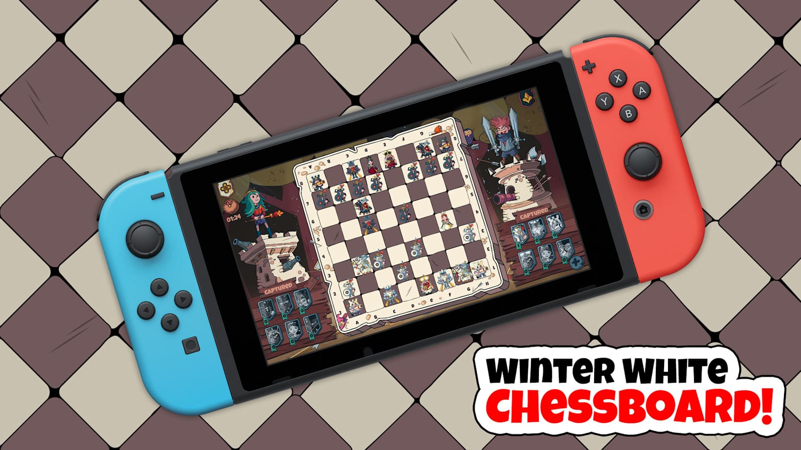 Winter White Chessboard 封面