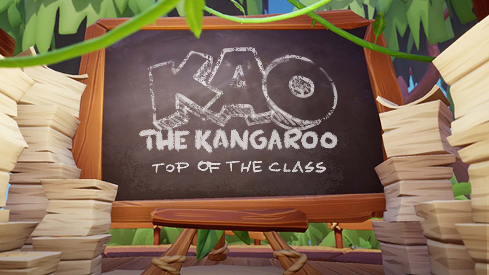 Kao the Kangaroo: Top of the Class 封面