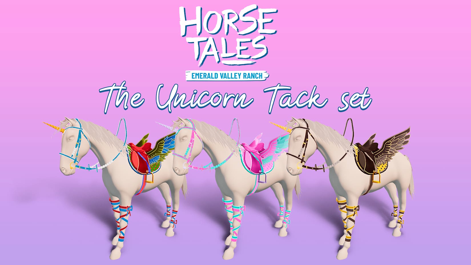 Unicorn Tack Set - Horse Tales: Emerald Valley Ranch 封面