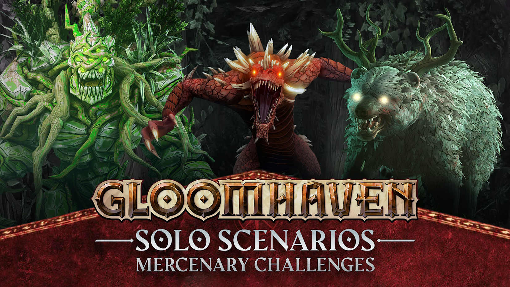 Gloomhaven - Solo Scenarios: Mercenary Challenges 封面