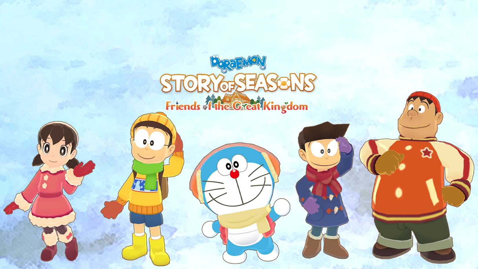 Capa de DORAEMON STORY OF SEASONS: Friends of the Great Kingdom - Contos de Inverno
