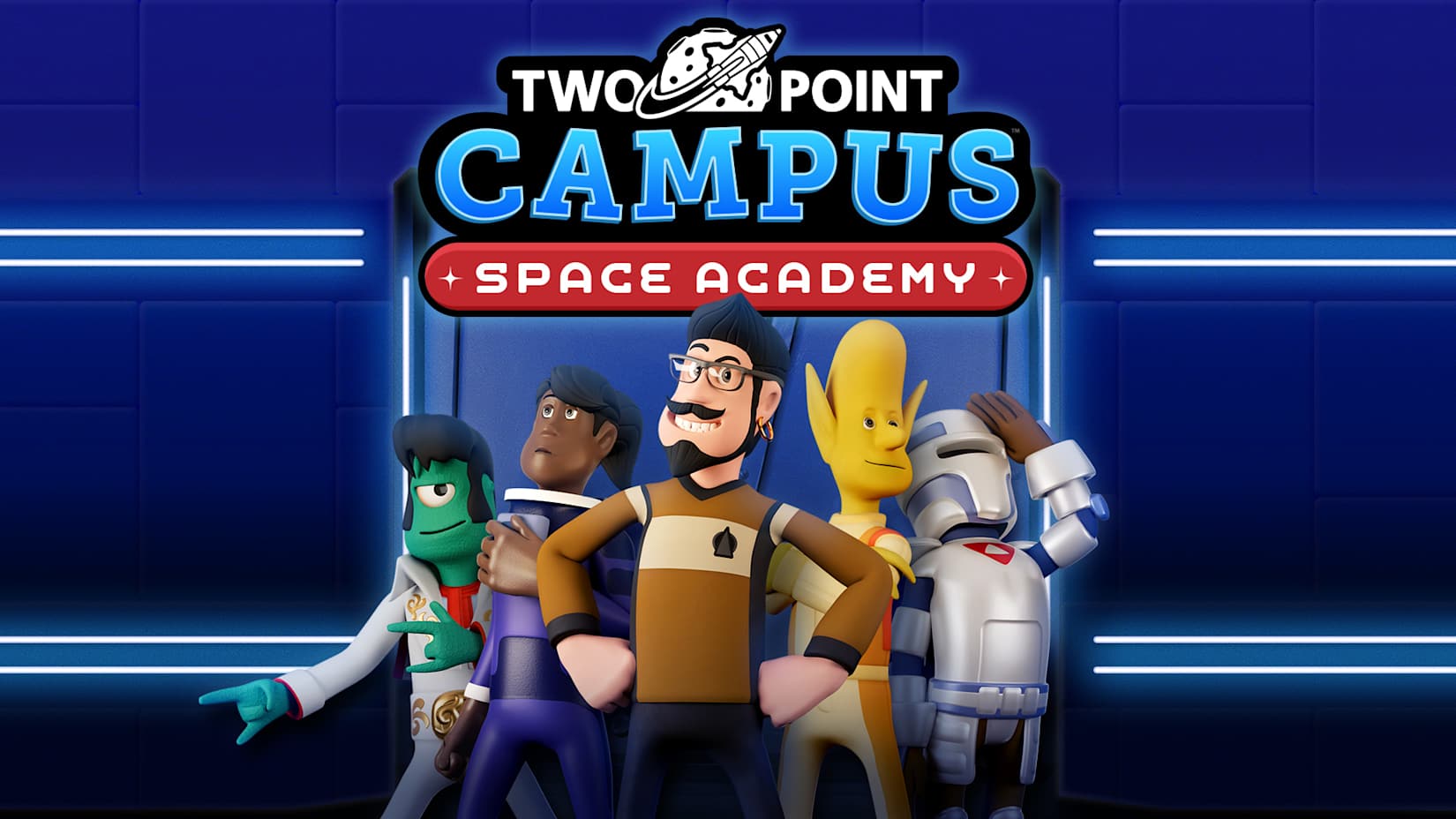 Capa de Two Point Campus: Academia Espacial