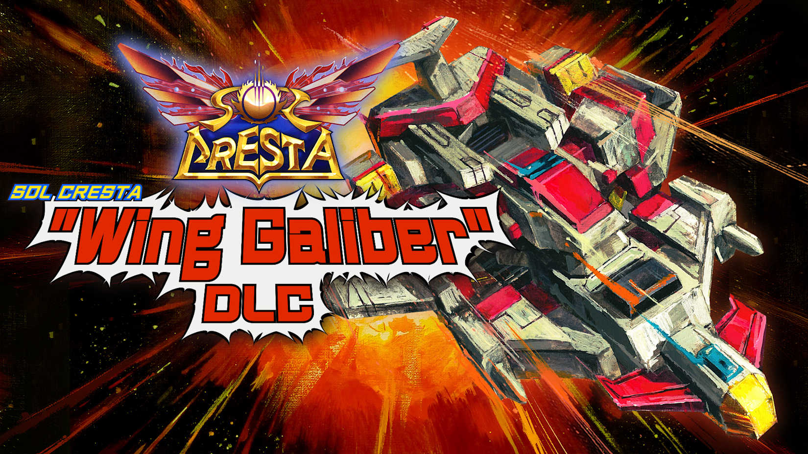 Capa de DLC "Wing Galiber" do SOL CRESTA