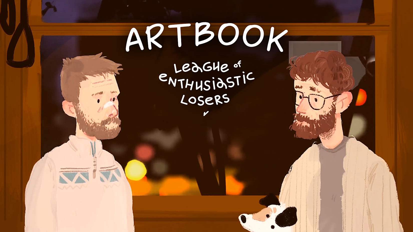 League of Enthusiastic Losers Artbook #1 封面