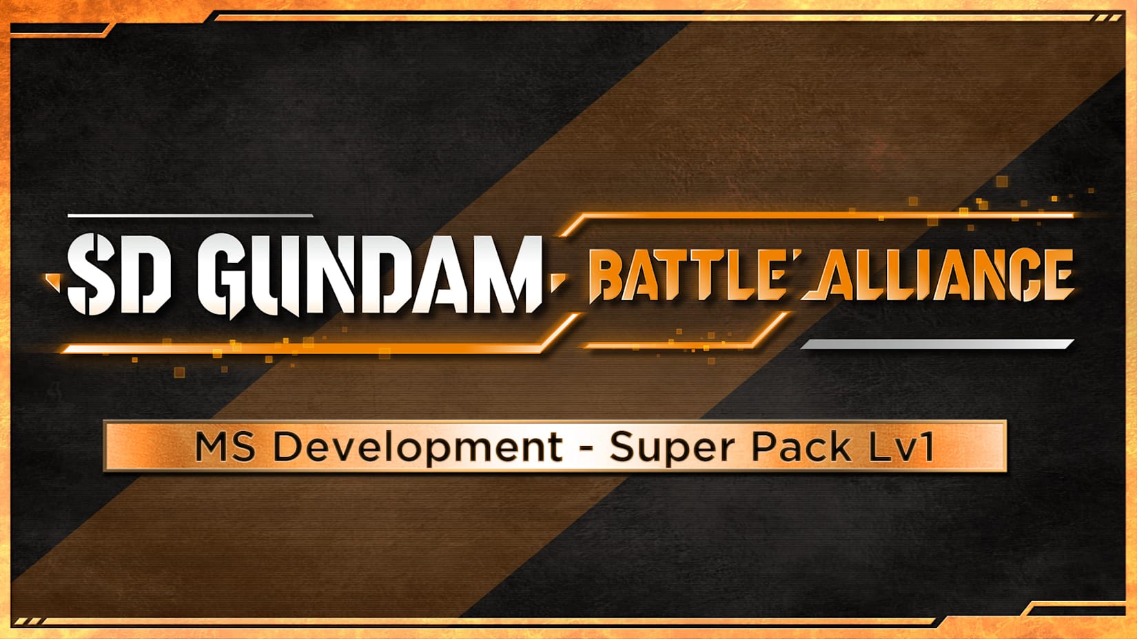 Capa de SD GUNDAM BATTLE ALLIANCE MS Development - Super Pack Lv1
