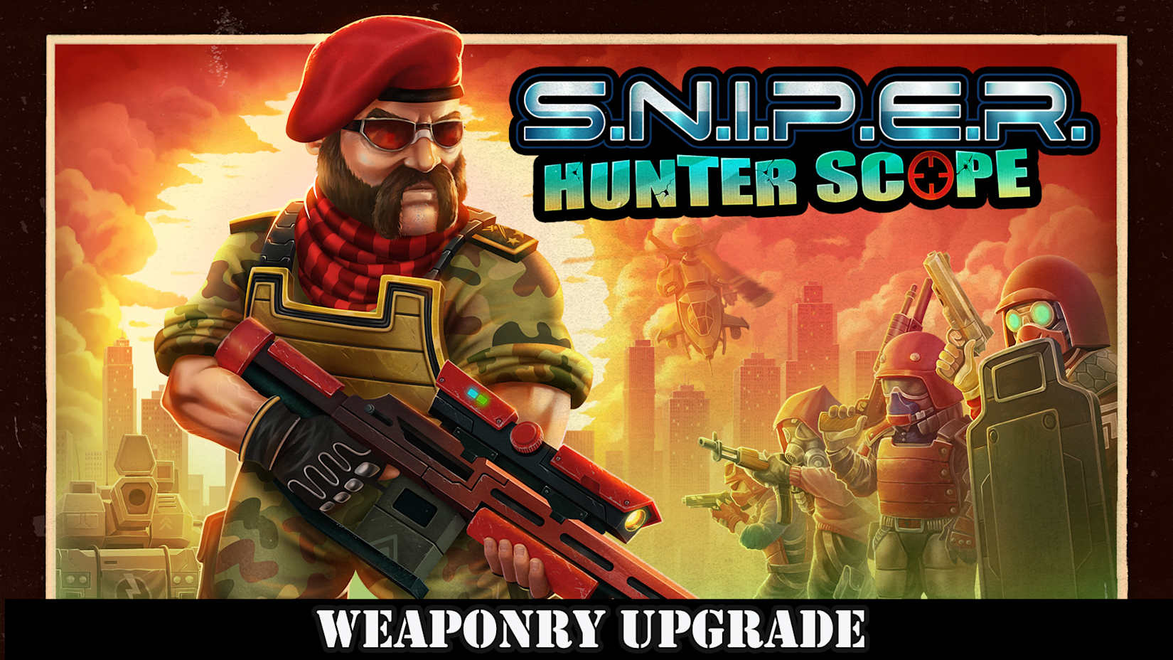 Capa de S.N.I.P.E.R. - Hunter Scope - Weaponry Upgrade