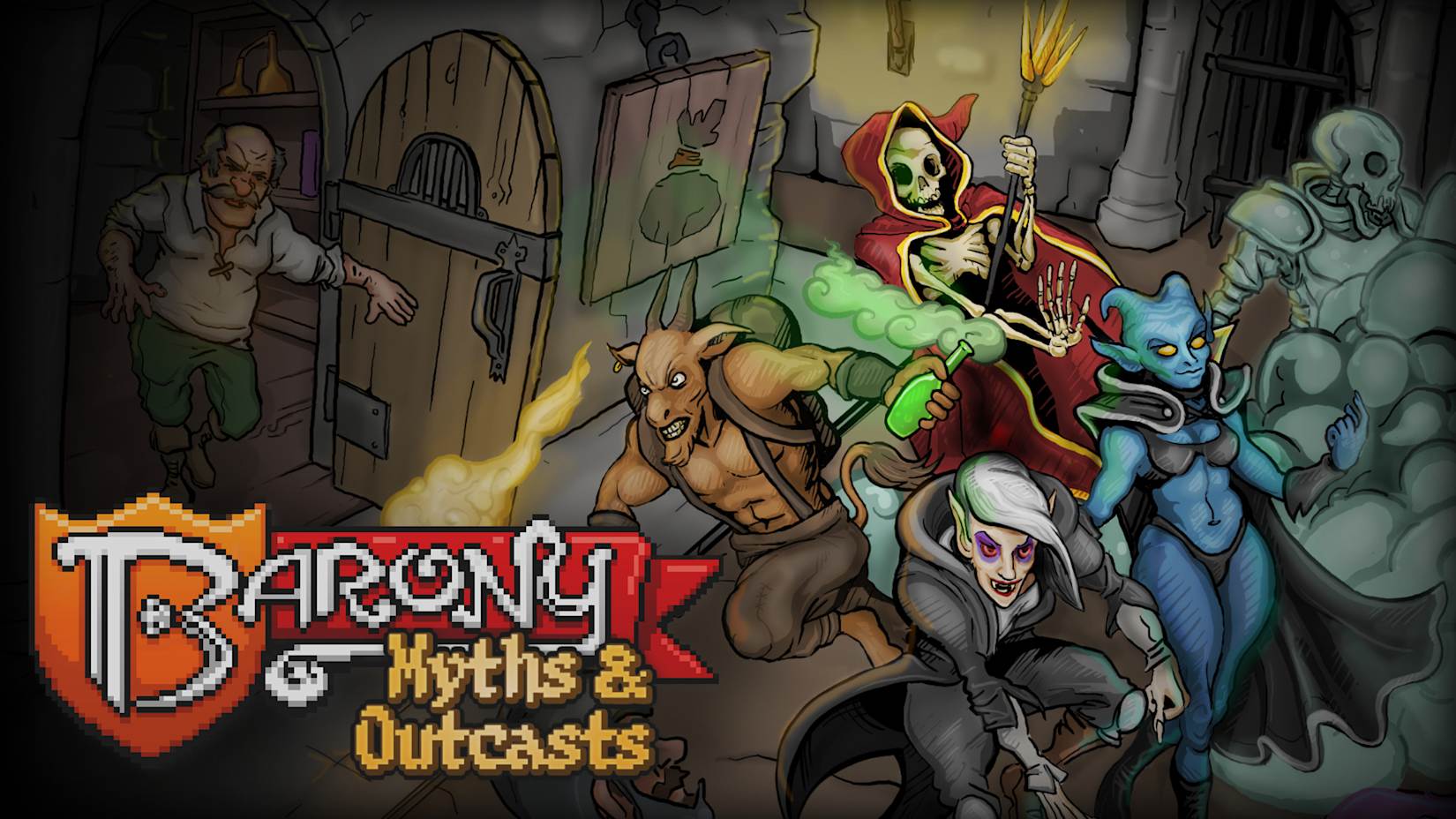 Capa de Myths & Outcasts