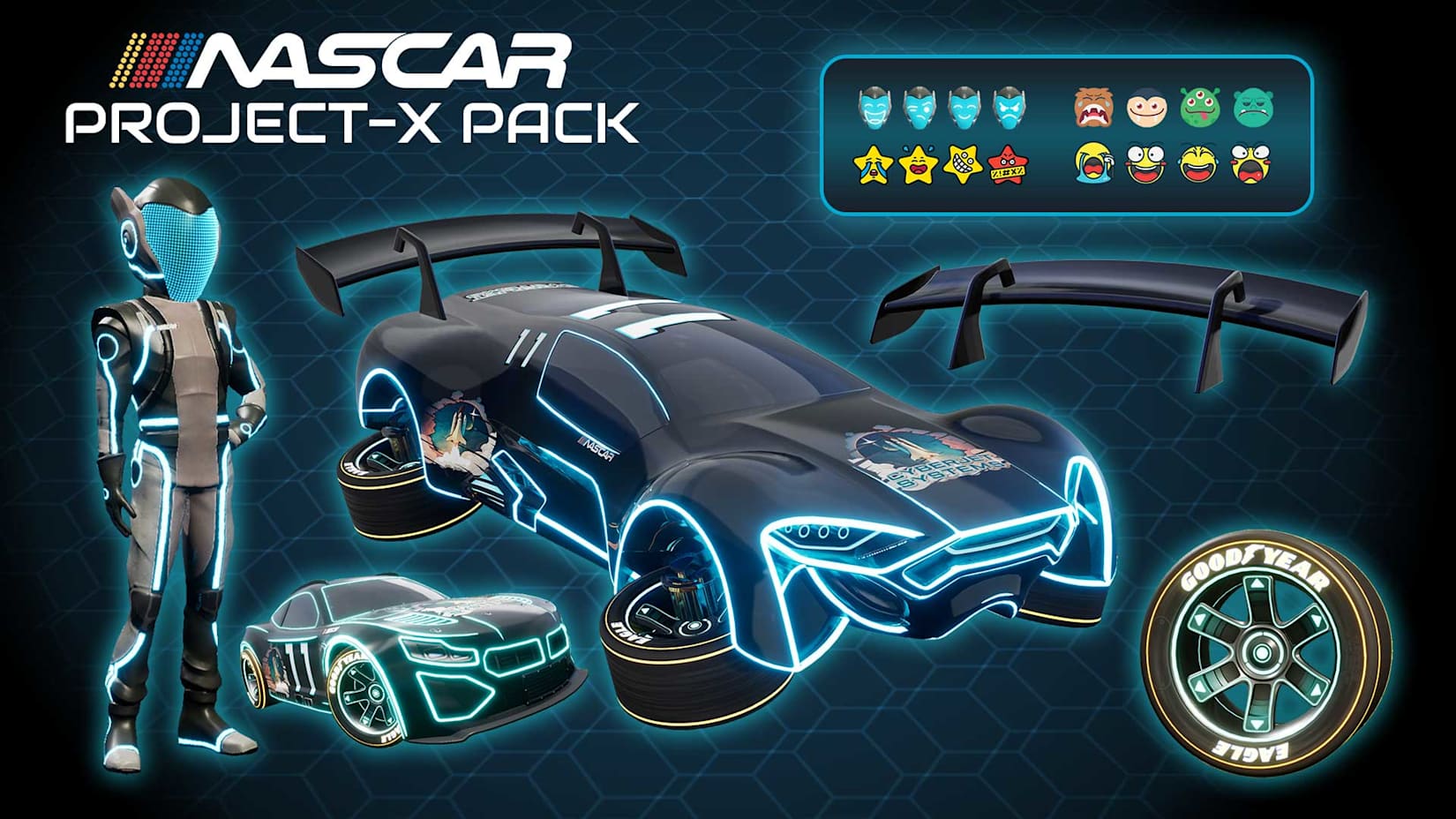 NASCAR Arcade Rush Project-X Pack 封面