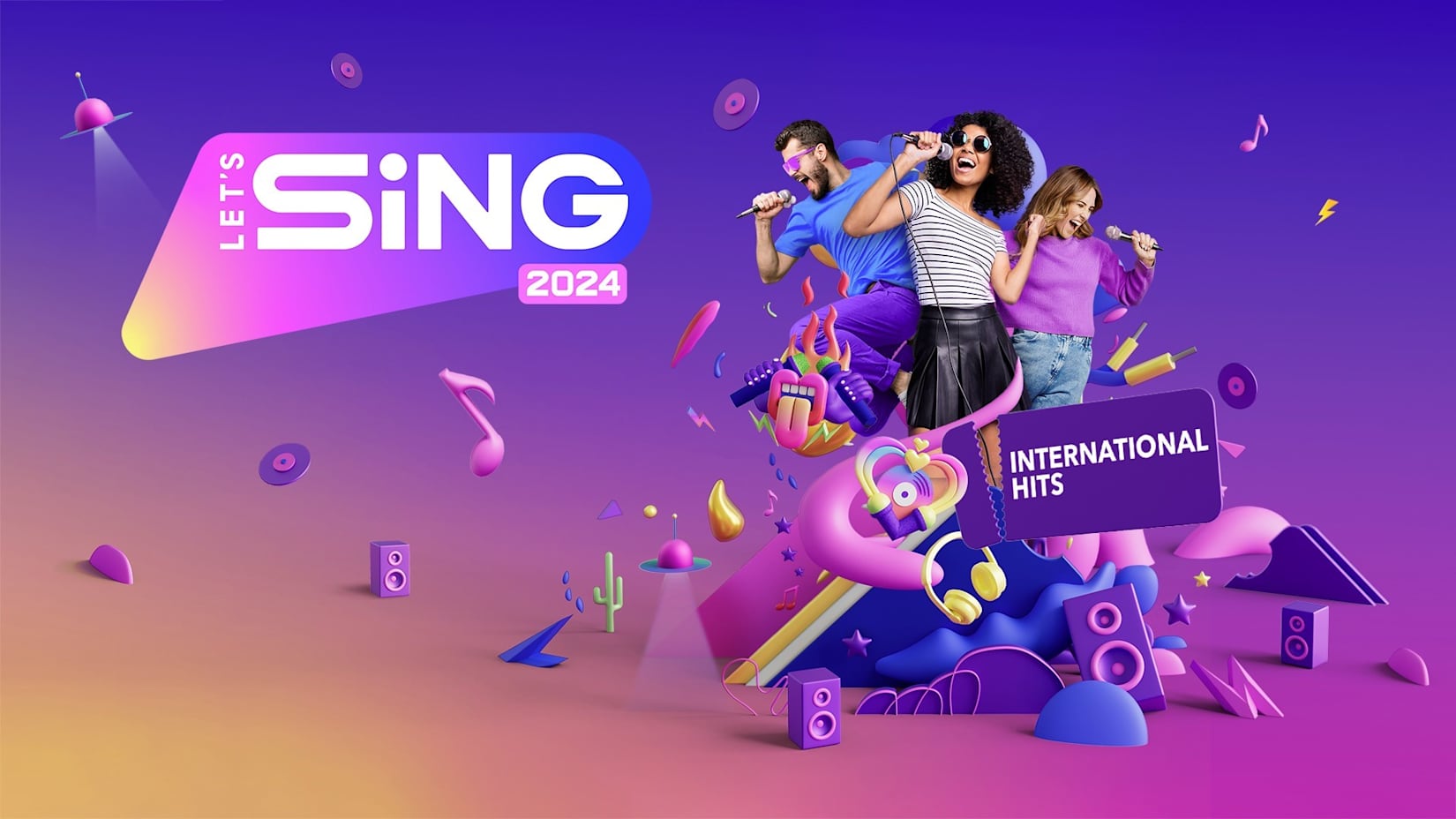 Capa de Let's Sing 2024 - International Hits