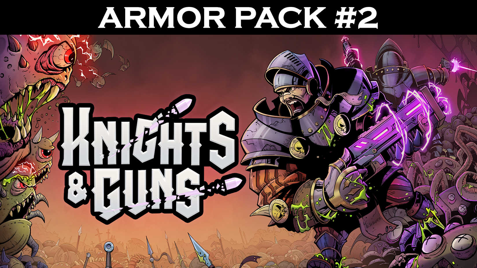 Capa de Knights & Guns Armor Pack #2