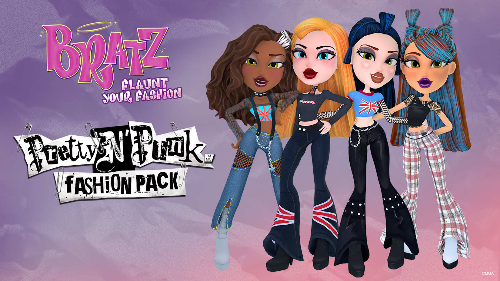 Bratz®: Exiba seu Estilo – Pacote de Moda Pretty 'N' Punk 封面