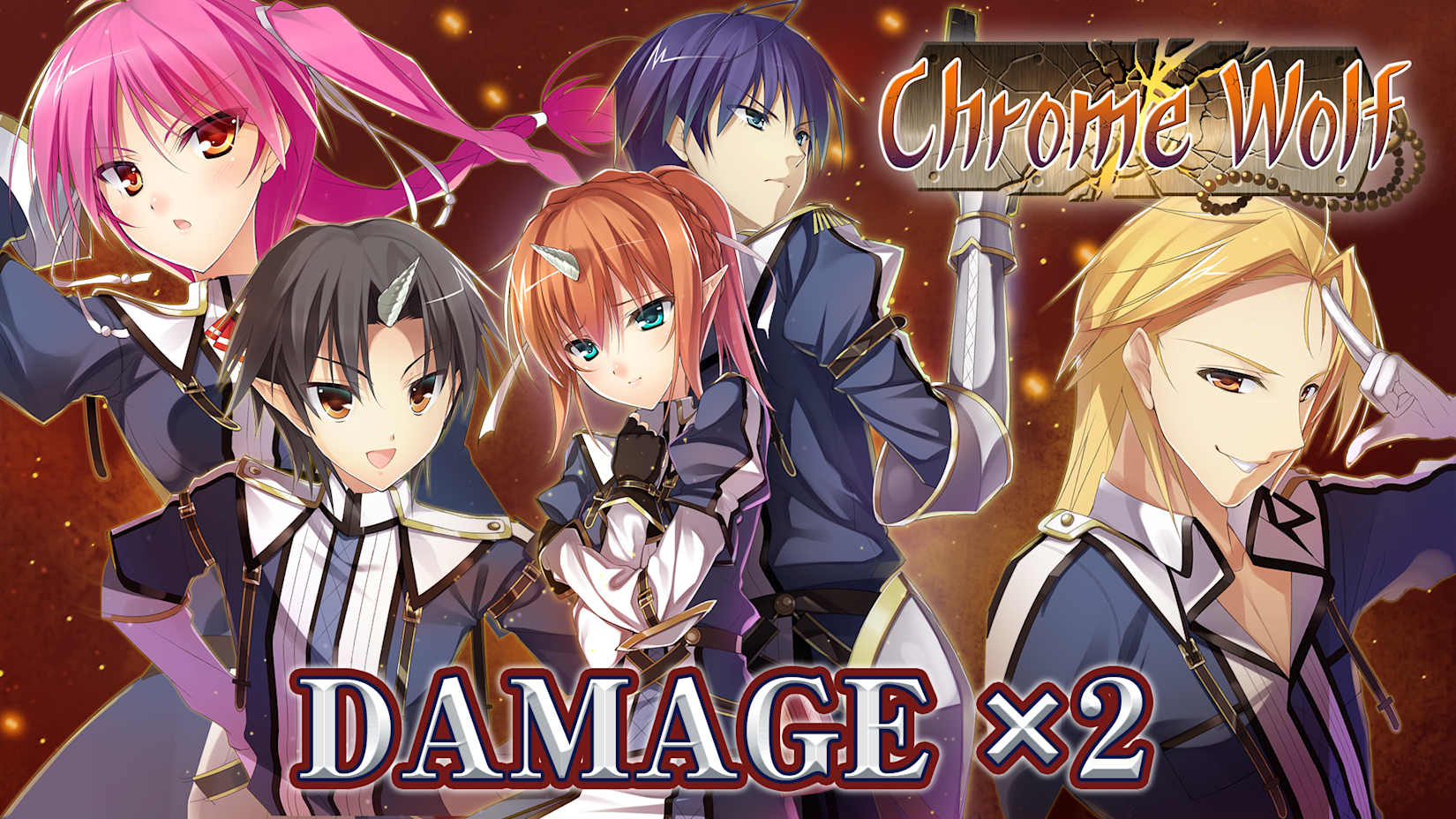 Damage x2 - Chrome Wolf 封面