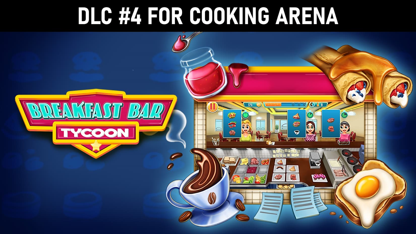 Capa de Cooking Arena: Breakfast Bar Tycoon (DLC#4)