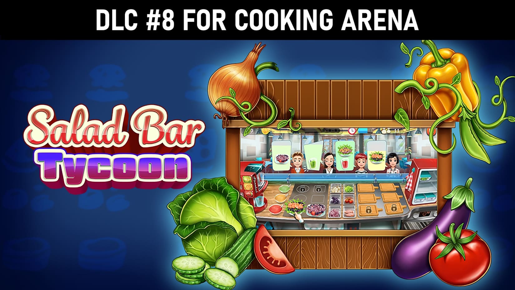 Capa de Cooking Arena: Salad Bar Tycoon (DLC#8)
