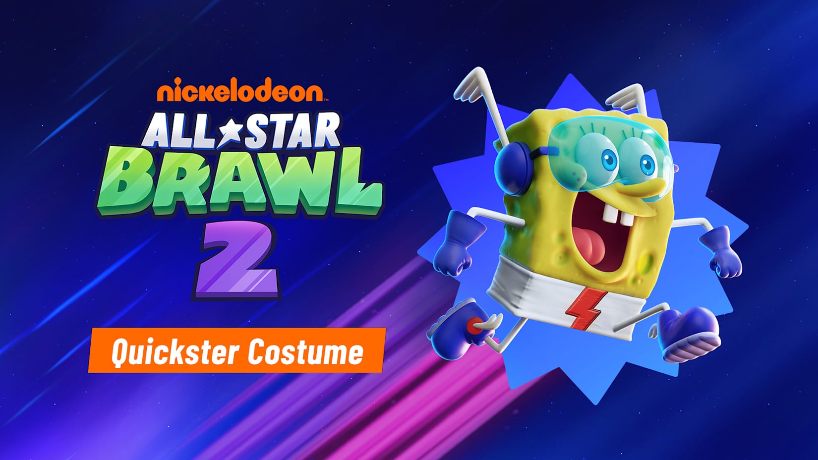 Nickelodeon All-Star Brawl 2 The Quickster Costume 封面