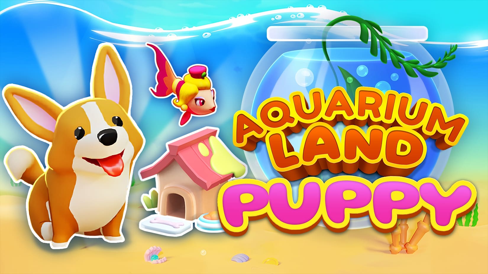 Capa de Aquarium Land: Puppy