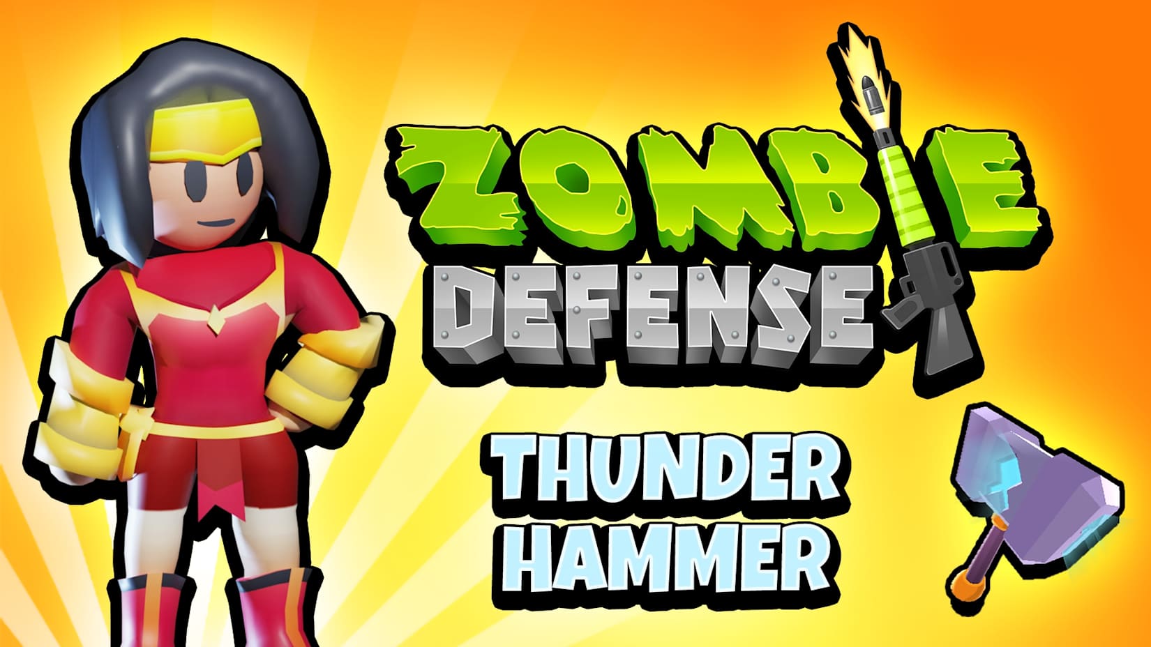 Capa de Zombie Defense: Thunder Hammer