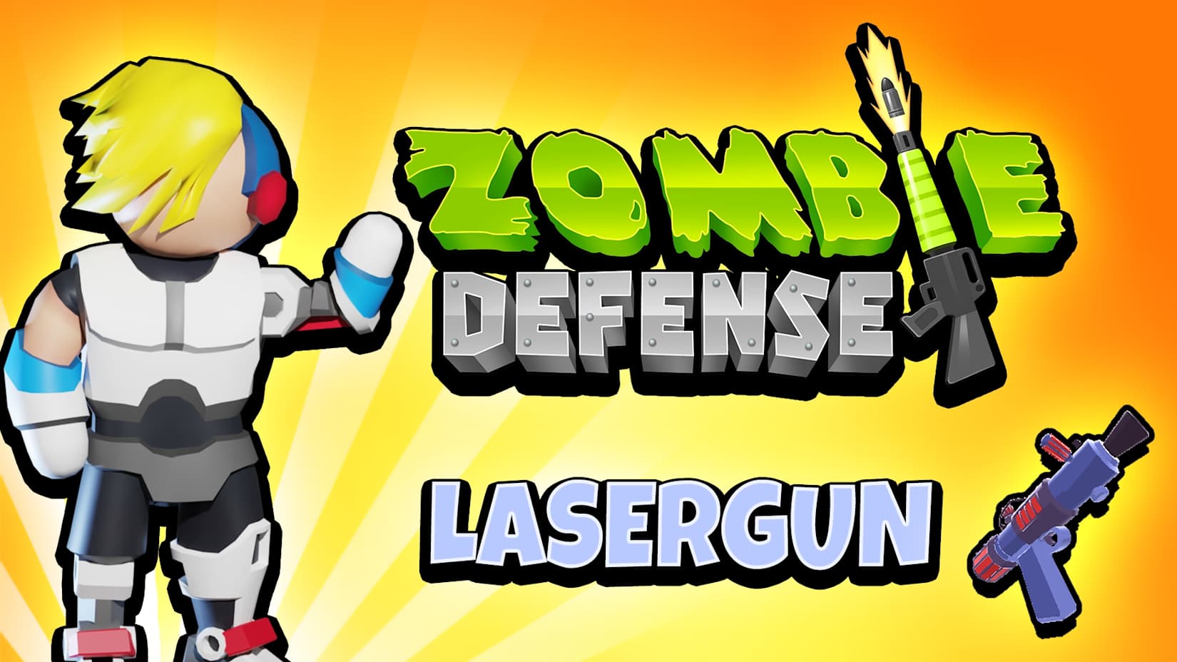 Capa de Zombie Defense: Lasergun