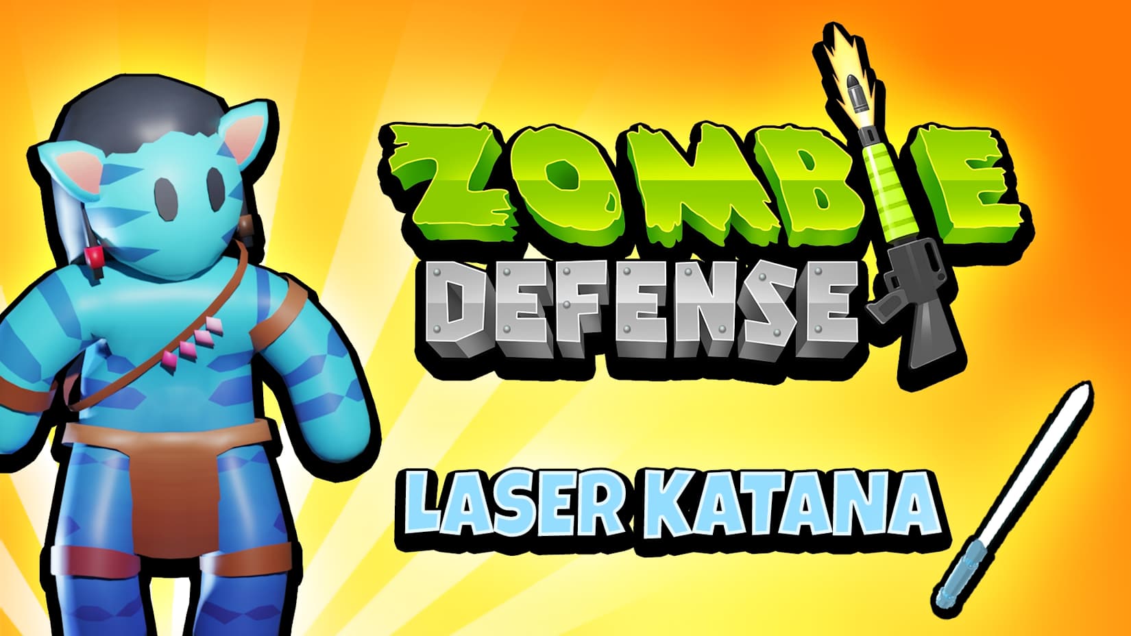 Capa de Zombie Defense: Laser Katana