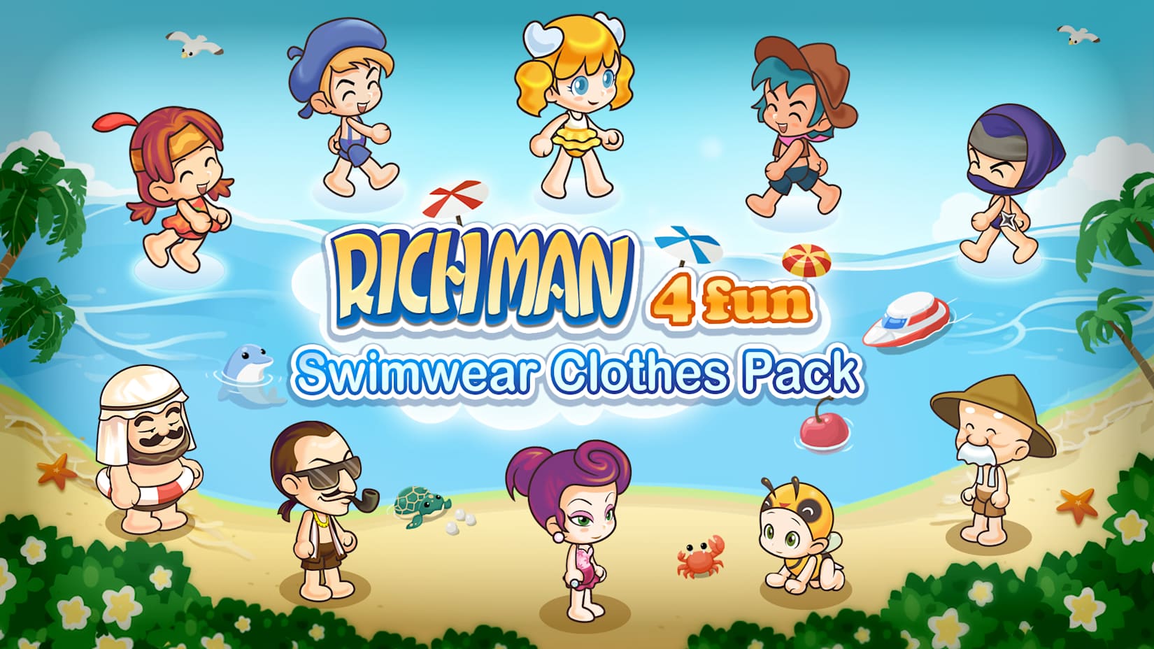 Swimwear Clothes Pack 封面