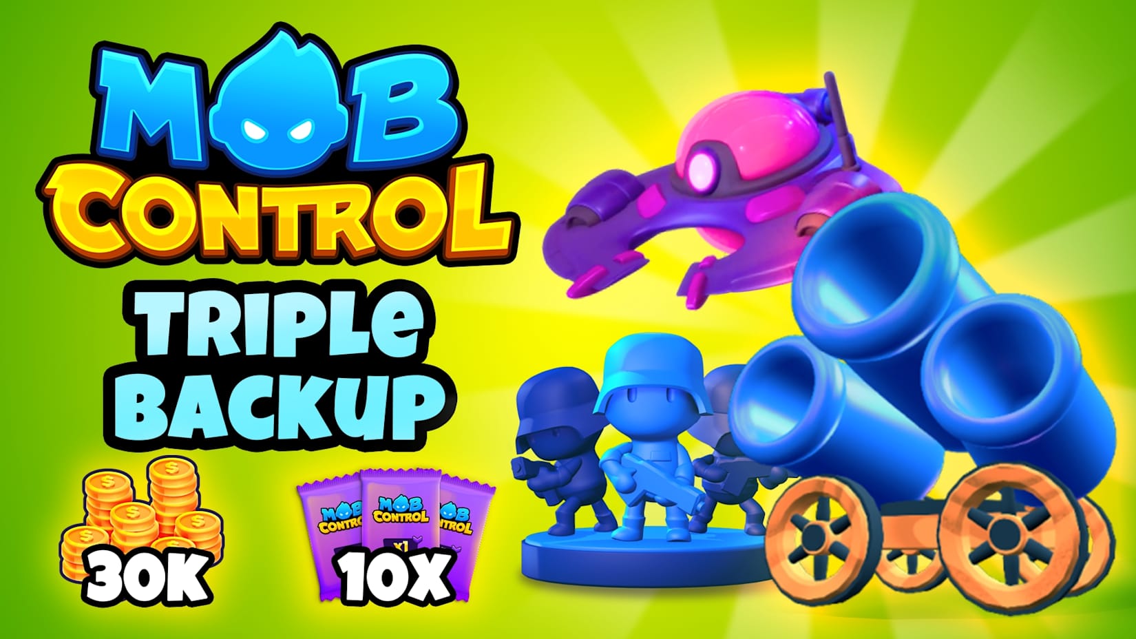 Mob Control: Triple Backup 封面