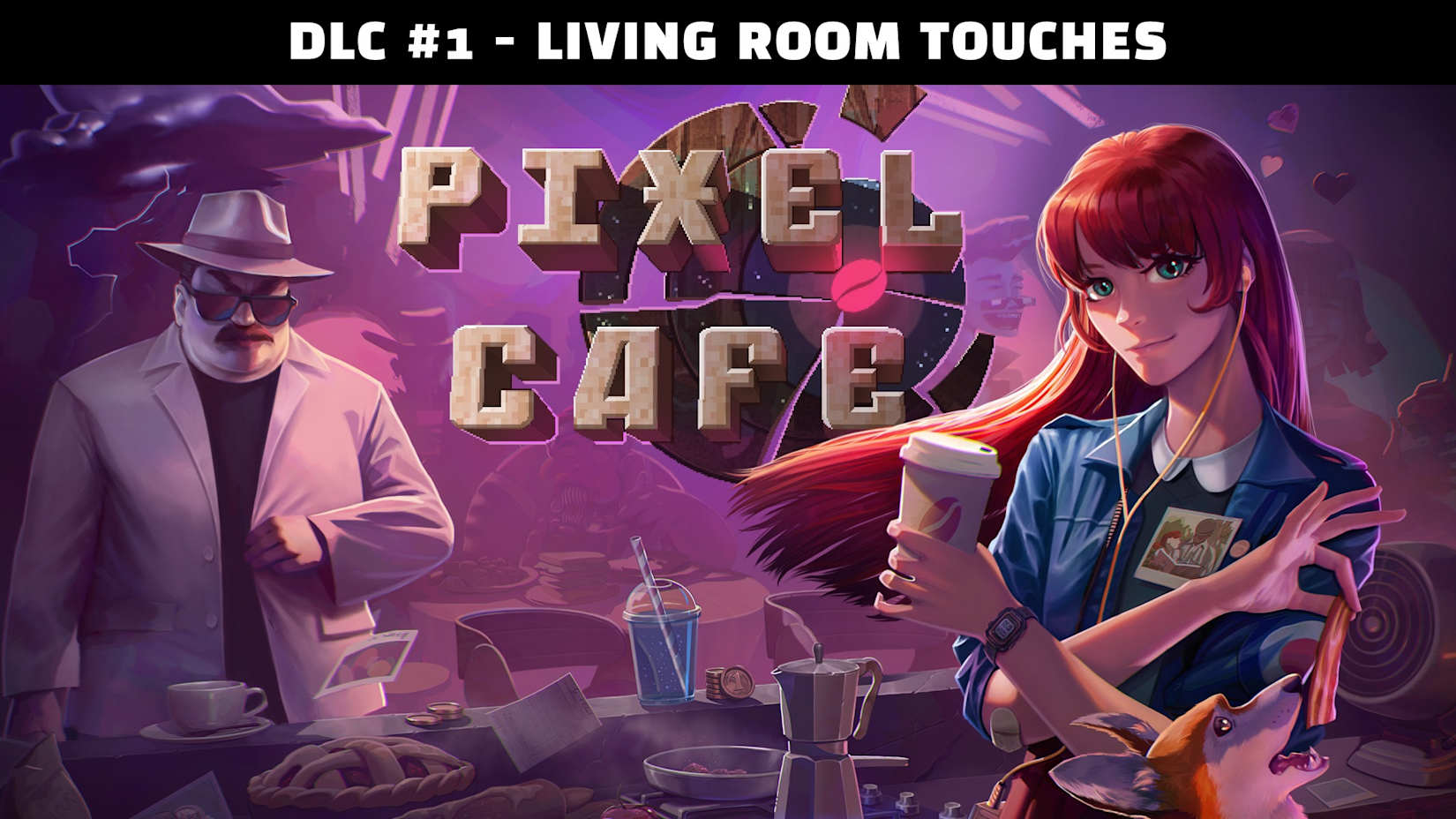 Capa de Pixel Cafe DLC #1 - Living Room Touches