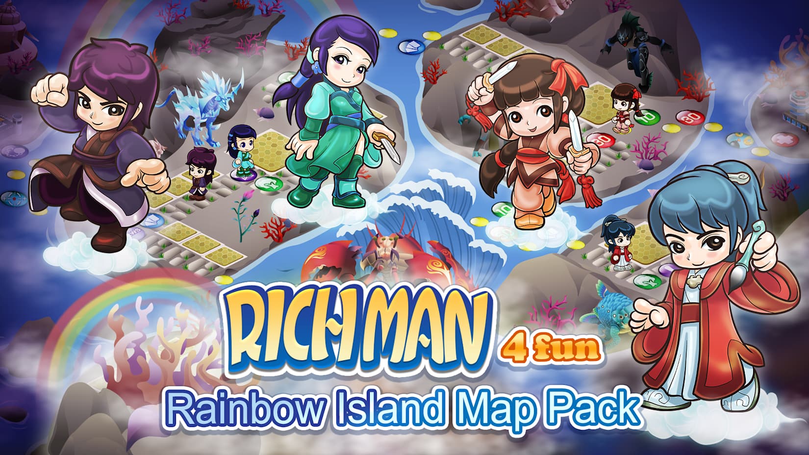 Rainbow Island Map Pack 封面