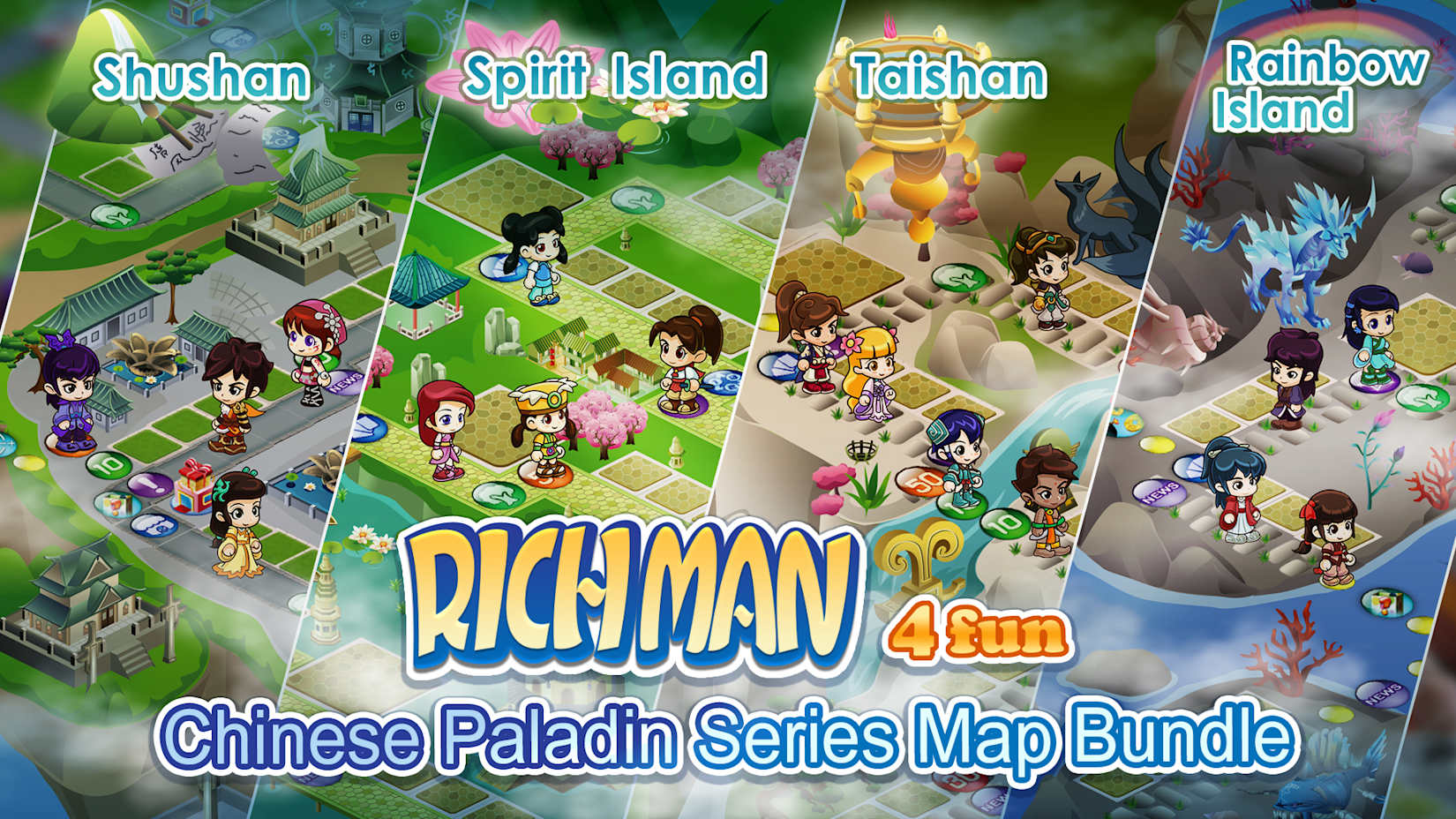 Chinese Paladin Series Map Bundle 封面