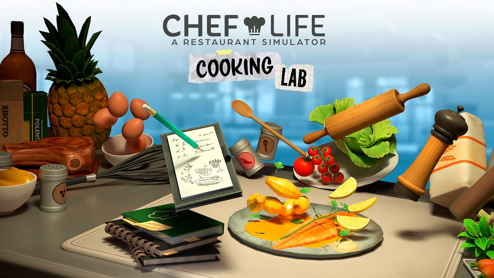 Capa de Chef Life: A Restaurant Simulator - COOKING LAB