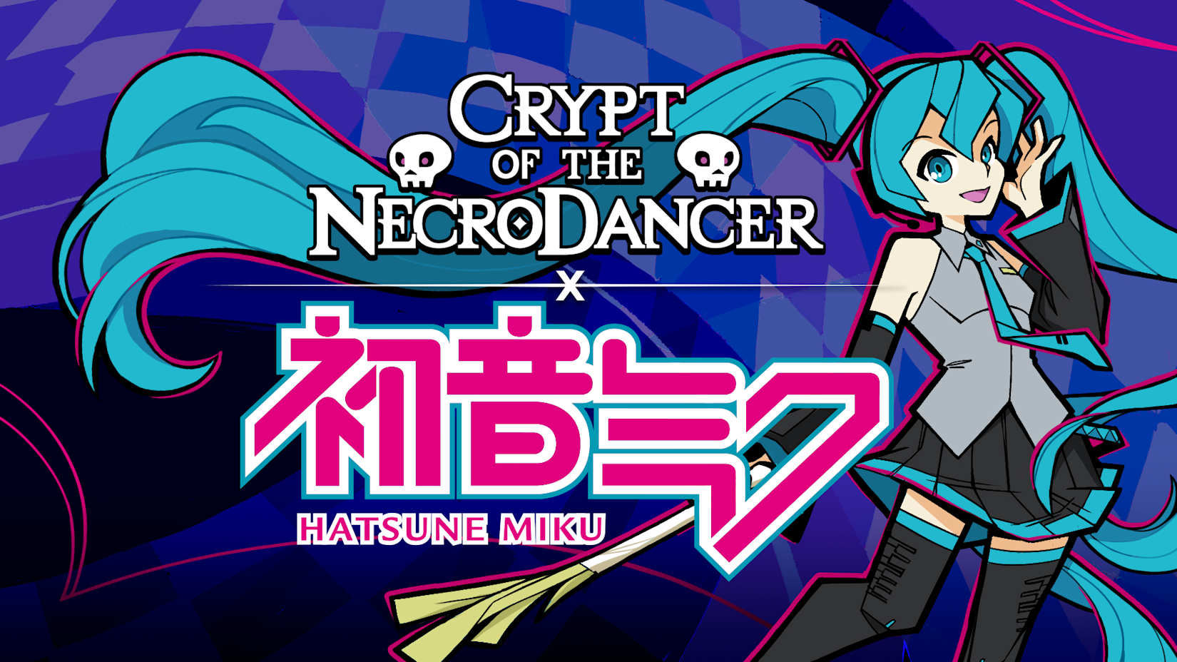 Capa de Crypt of the NecroDancer: Hatsune Miku Character DLC