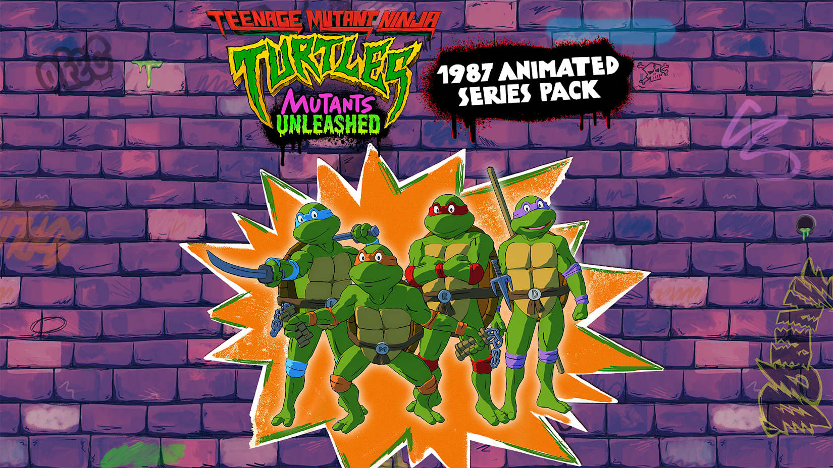 Teenage Mutant Ninja Turtles: Mutants Unleashed - 1987 Animated Series Pack 封面